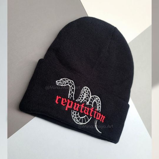 Rep Embroidered Beanie