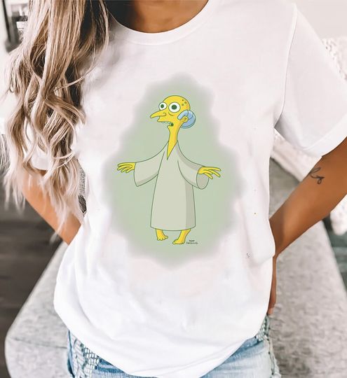 The Simpsons Mr Burns Monty Burns T-Shirt, I Bring You Love Mr Burns Inspired Artwork