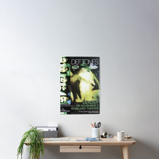 Deftone Shoegaze Nu metal Promo Poster