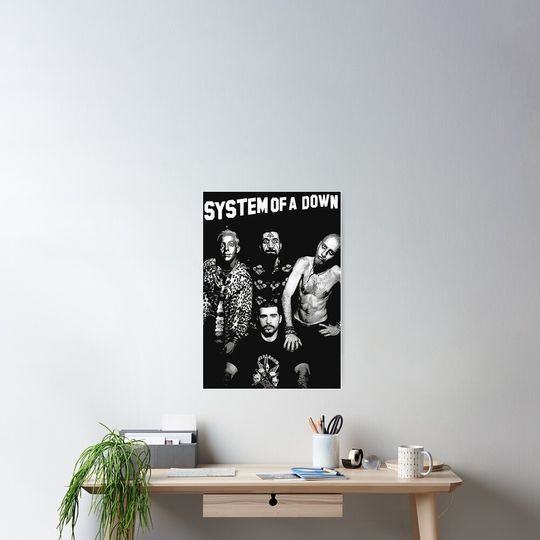 Deftone Poster – Rock Band Graphic Wall Art Print