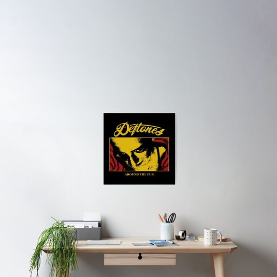 Rock Music Poster – Deftone Band Graphic Wall Art