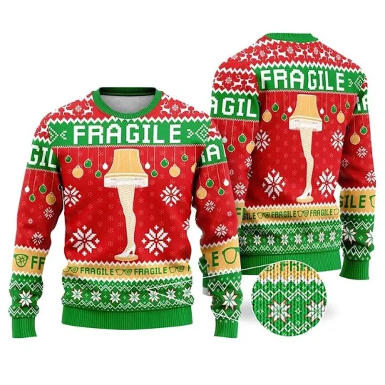 Christmas Story Ugly Christmas Sweater for Men