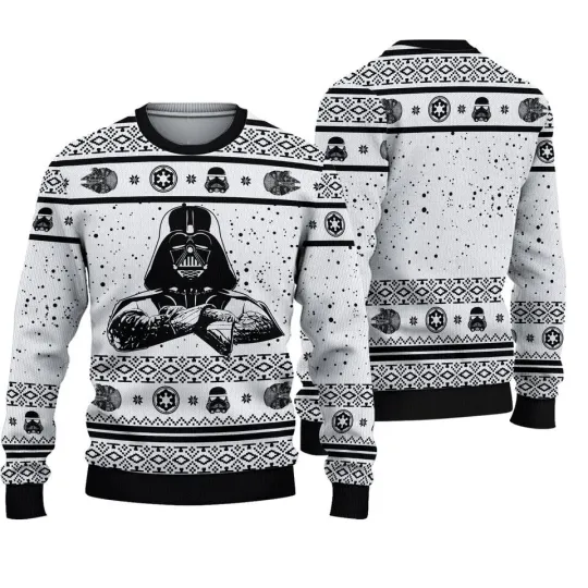 Christmas Star Wars Santa Vader Ugly Sweater for Men