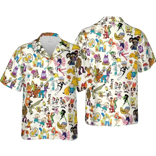 Late 90's Baby Hawaiian Button Down Shirt