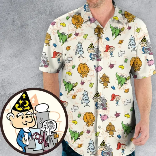 Discover The Wizard Of Oz Hawaiian Button Down Shirt