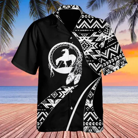 Native American Hawaiian Shirt 3D