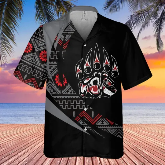 Native American Hawaiian Shirt 3D