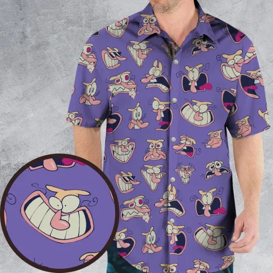 The Noise Pizza Tower Hawaiian Button Down Shirt
