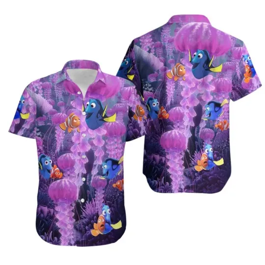 Finding Nemo Hawaiian Shirt Unisex Short Sleeve