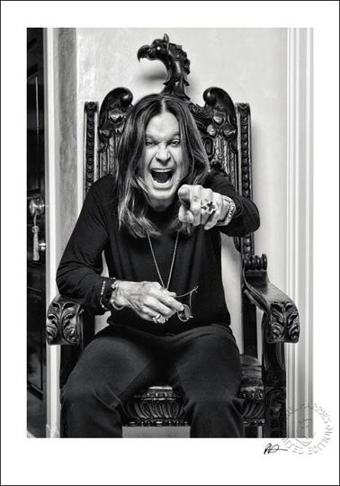 Rock Album Poster – Ozzy Osbourne Blizzard of Ozz Wall Art