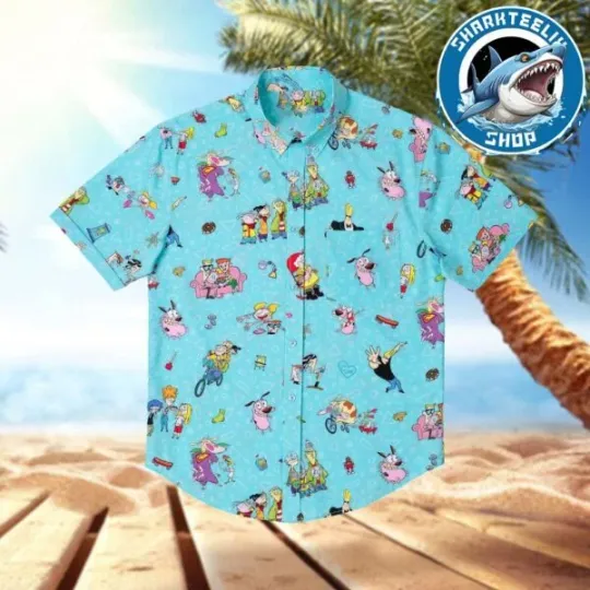Cartoon Network Friday Lineup Hawaiian Shirt