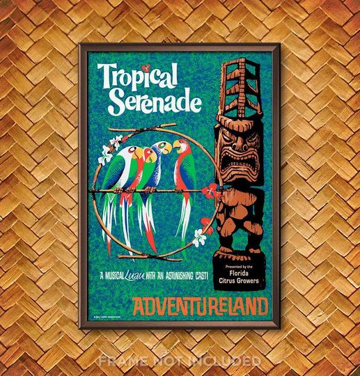 Hatbox Ghost Haunted Mansion Poster Print Hitchhiking Ghosts Bride Leota Gargoyle Disneyland Disney World Grim Grinning Wall Art Decor 4062