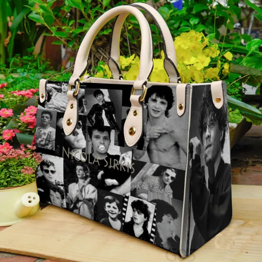 Nicola Sirkis Lover Women Leather Hand -Luxury Women PU Leather Handbag, Gift for Fan