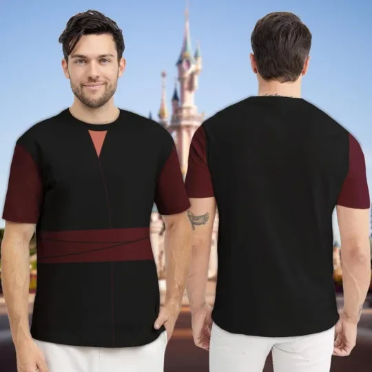 Jafar Cosplay Costume Aladdin Character Halloween Gift Tshirt 3D