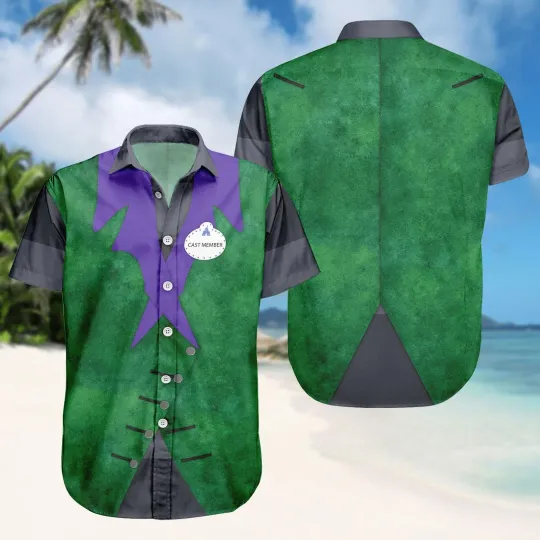 Halloween Oogie Boogie Bash Cosplay Costume Spooky Season Hawaiian Shirt