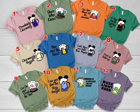 Disney Princes Drinking Shirts, Disney Drinking Around The World Shirt, Epcot Food And Wine Top, Disney Wine Group Shirts