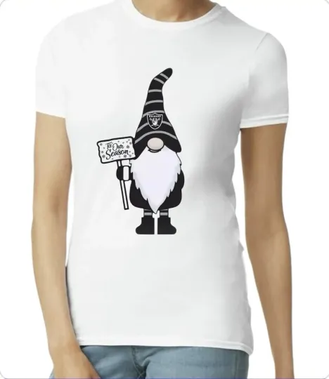 Las Vegas Raiders Men/Women's Tis The Season Gnome Shirt , Gift for Fan