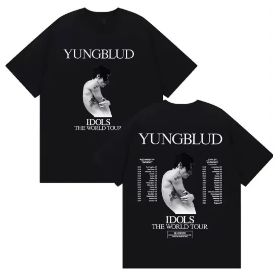 Yungblud 2025 Concert Idols World Tour T-Shirt Men Women