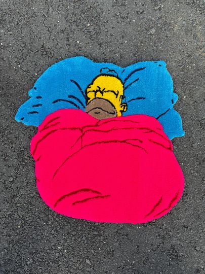 Sleepy Homer Rug