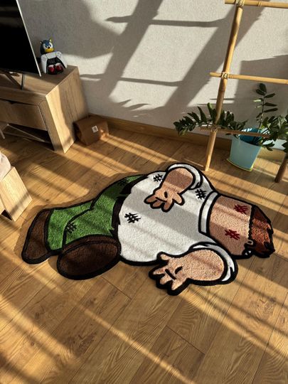 Griffin smashed rug, family guy rug