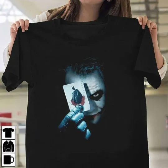 Joker Batman Dark Knight Horror Father's Day T-Shirt Men