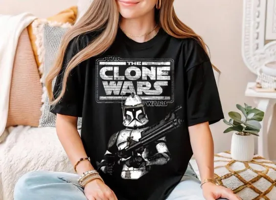 Star Wars The Clone Wars Galaxy's Edge T-Shirt for Men and Women