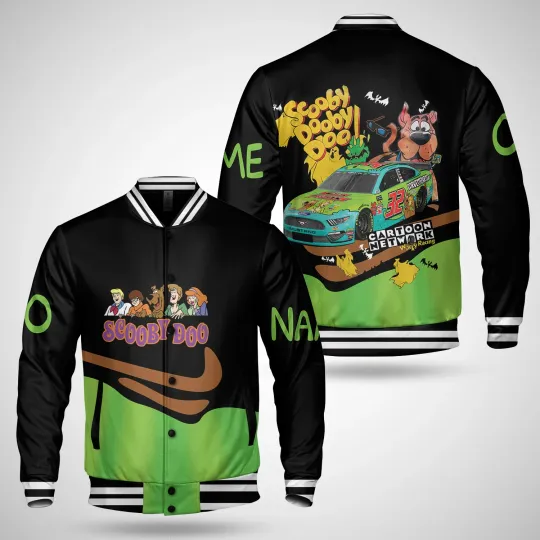 Personalized Scooby Doo & Friends Baseball Jacket for Fans