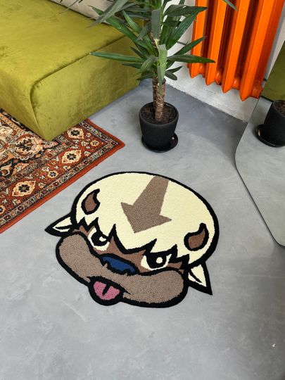 Tufted Character Anime, Non-slip rug, Living room floor mat, Teenage Room Bedroom Decor