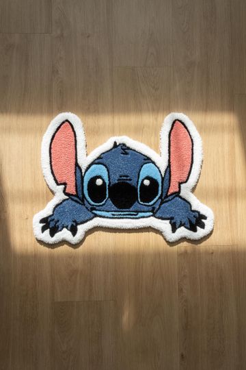 Lilo & Stitch Shaped Rug for Home Decor