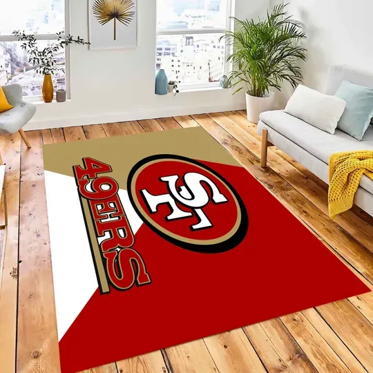 American Football Rug, San Francisco Football Team 49ers Rug