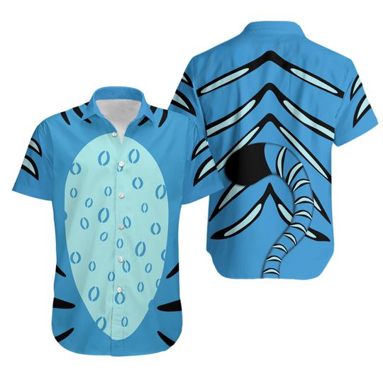 Kpop Demon Hunter Tiger Costume Hawaiian Shirt, Kpop Demon Hunter Cosplay Shirt