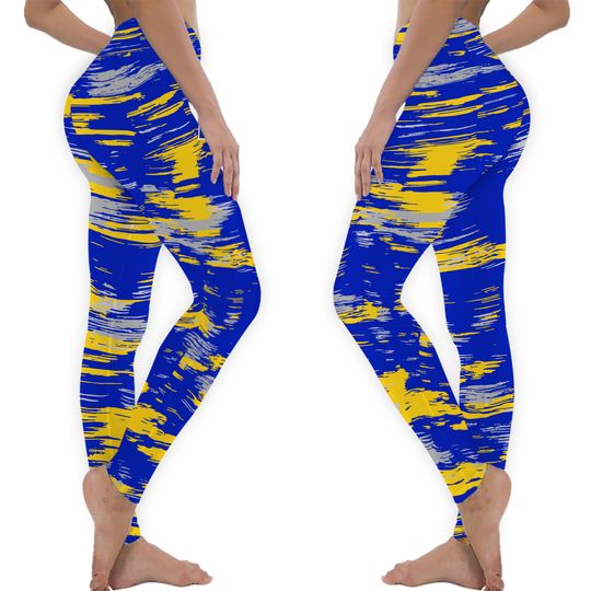 Los Angeles Rams Leggings, Football Yoga Pants Leggings