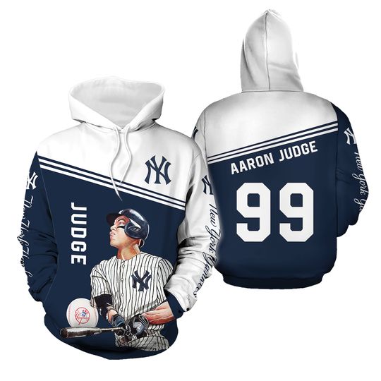 Aaron Judge Baseball New 3D Hoodie Baseball Gifts