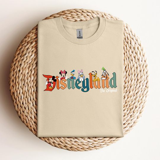 Disneyland The Original T-Shirt, Mickey Disneyland Shirt,Mickey and Friends Shirt, Disneyland Shirt, Disney Shirt for Women Men