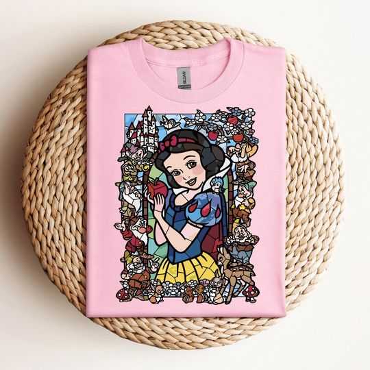 Discover Snow White and 7 Dwarfs T-Shirt, Disney Princess Shirt, Disney Girls Trip Shirt, Princess Snow White Shirt