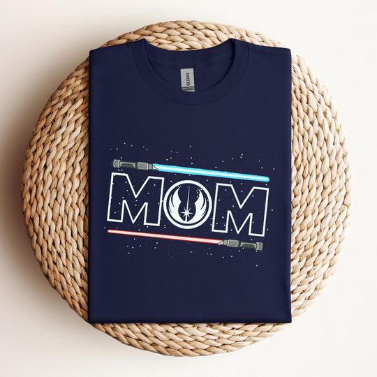 Jedi Mom Star wars Shirt, Star Wars Tees, Gift for Mom, Mother's Day Gift, Galaxy's Edge Shirt
