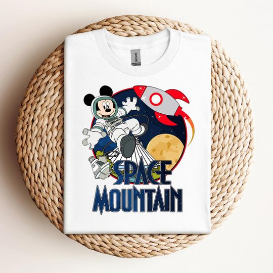 Space Mountain Shirt, Mickey T-Shirt, Disneyland Shirt, Mickey Mouse Tee, Disney Vacation Shirt, World Tour Tee