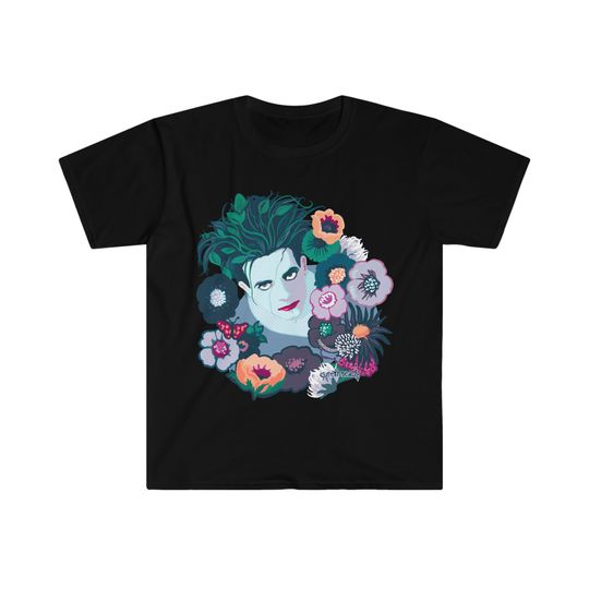 Mouth of the Eye Disintegration Tee  - Cure fan Unisex Softstyle T-Shirt