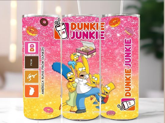 Simpson Tumbler Wrap, Skinny Tumblers, Tumbler Travel Cup, Simpsons Tumbler Gift