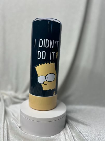 Kobe Bryant 20oz tumbler, Tumbler Travel Cup, Simpsons Tumbler Gift