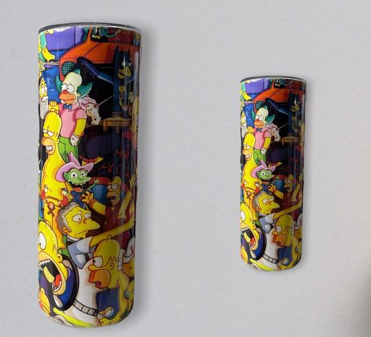 Simpsons Tumbler, Tumbler Travel Cup, Simpsons Tumbler Gift