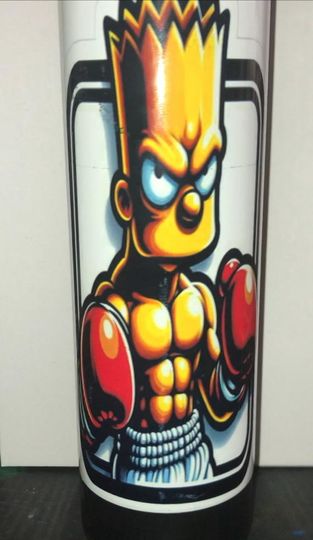 Homer & Bart Bluetooth Tumbler, Tumbler Travel Cup, Simpsons Tumbler Gift