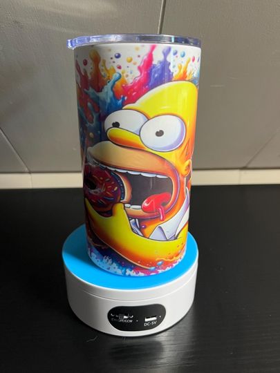 Homer, Travel Mug, Gift Travel Mug, Tumbler Travel Cup, Simpsons Tumbler Gift