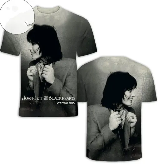 Joan Jett And The Blackhearts Up Your Alley Album Cover AOP 3D T-Shirt