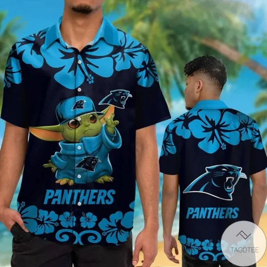 Carolinas Team Pantherss Cartoon Movie Hawaiian Shirt