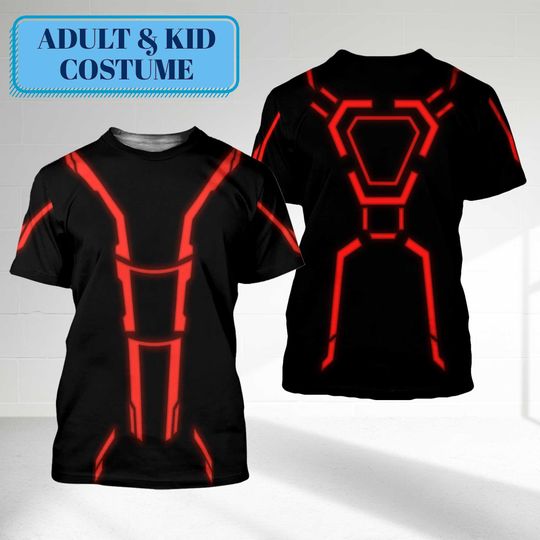 Disney Tron Ares Cosplay Halloween Shirt, Tron Ares Magic Kingdom Halloween Costume Shirt, Disney World Roller Coaster Shirt