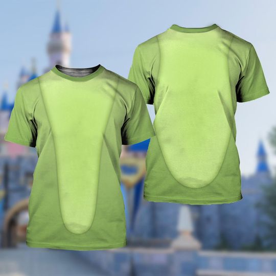 Disney Tiana Princess Costume Shirt, Princess And The Frog Shirt, Disney Cosplay Tee, Tiana Cartoon Halloween All Over Print Tee