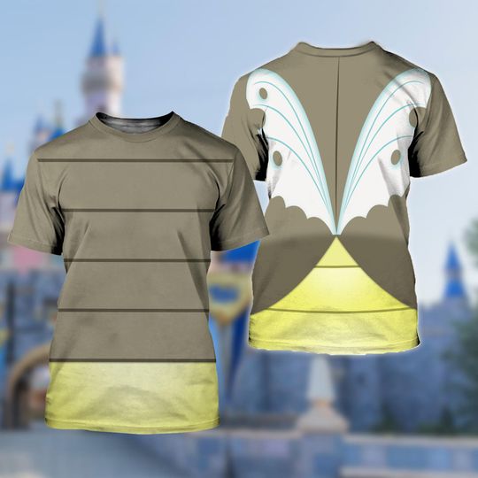 Disney Raymond Costume Shirt, Princess And The Frog Shirt, Ray Disney Cosplay Tee, Raymond Cartoon Halloween All Over Print Tee