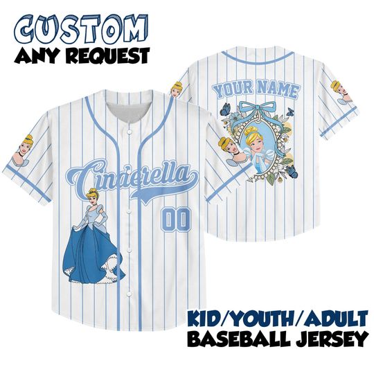 Discover Disney Cinde Princess Coquette Jersey, Disney Cinde Jersey