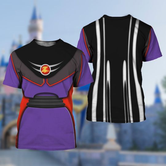 Zurg Shirts, Antagonist Toy Cosplay Costume 3D T-Shirt, Toy Story Character Men Shirt, Halloween Costume For Family Group T Shirt